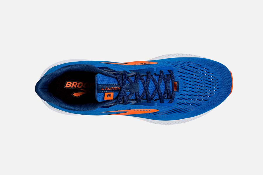 Brooks Launch 8 Road Löparskor Herr - Blå/Orange - 9302-JWPRY